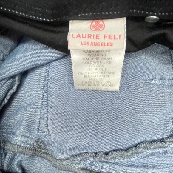 Laurie Felt Classic Faded  Blue Denim Jeans - Women's Medium - Distressed - Picture 7 of 10